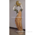 women polished stone carving and sculpture